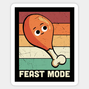 Feast Mode activated Sticker